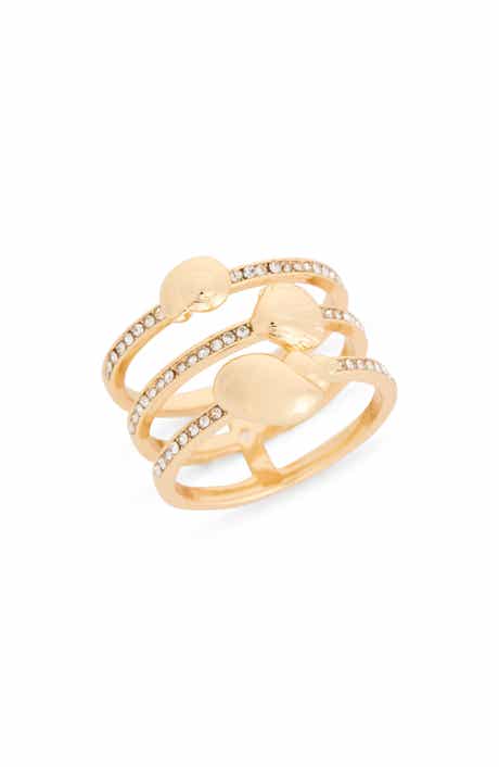 Set of 3 Shell Rings