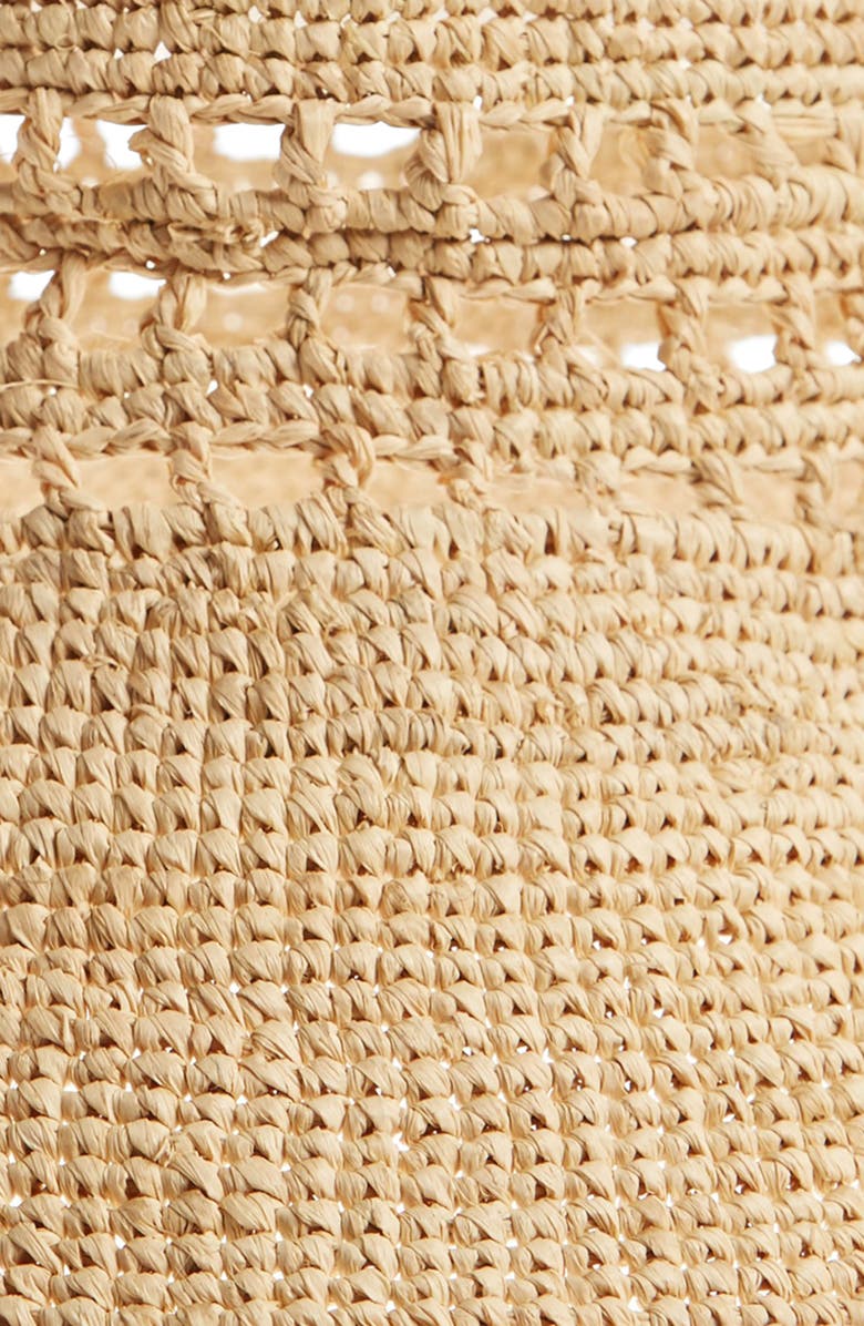 rag & bone Daisie Packable Straw Hat, Alternate, color,