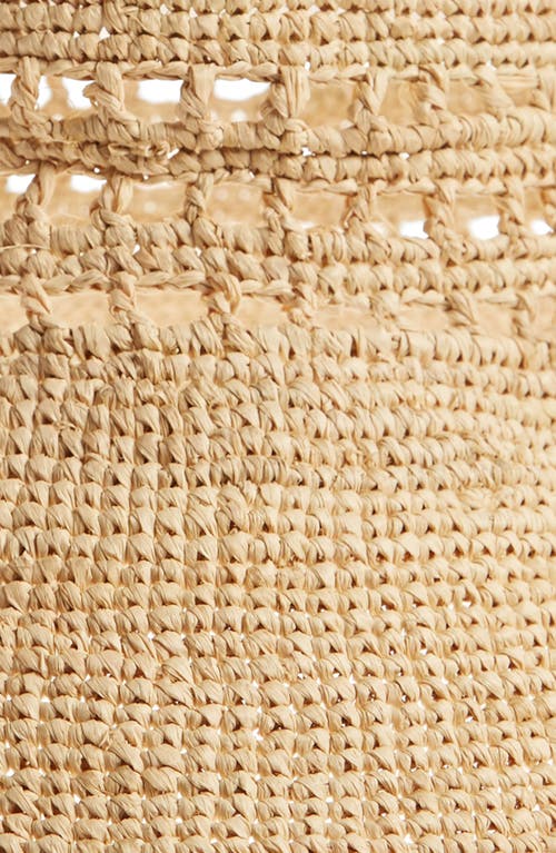 Rag & Bone Daisie Packable Straw Hat In Nat