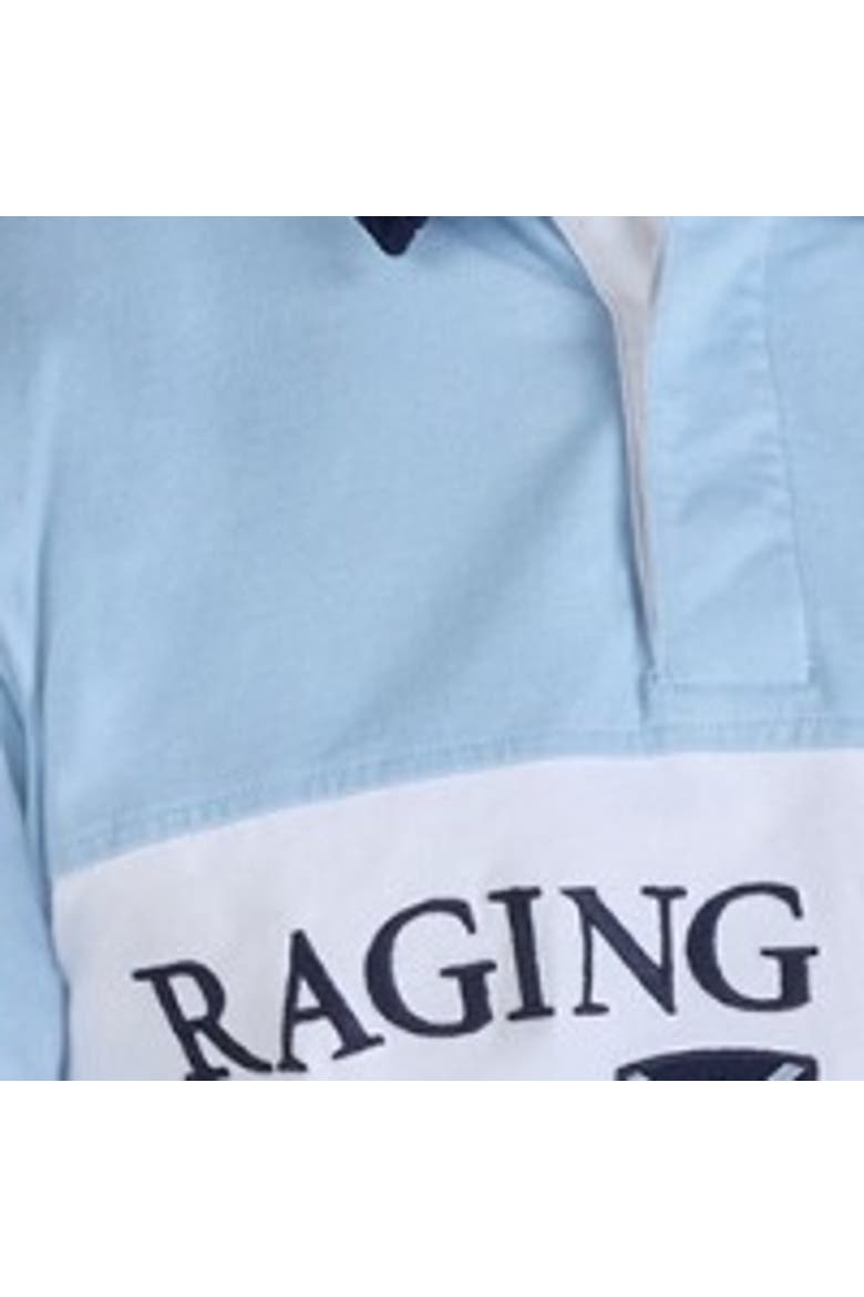 Cut & Sew Rugby Shirt, Alternate, color, Navy