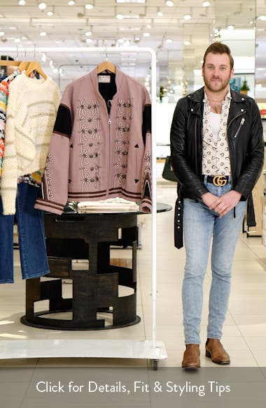 Free People Boy Band Bomber Jacket (Women) | Nordstromrack