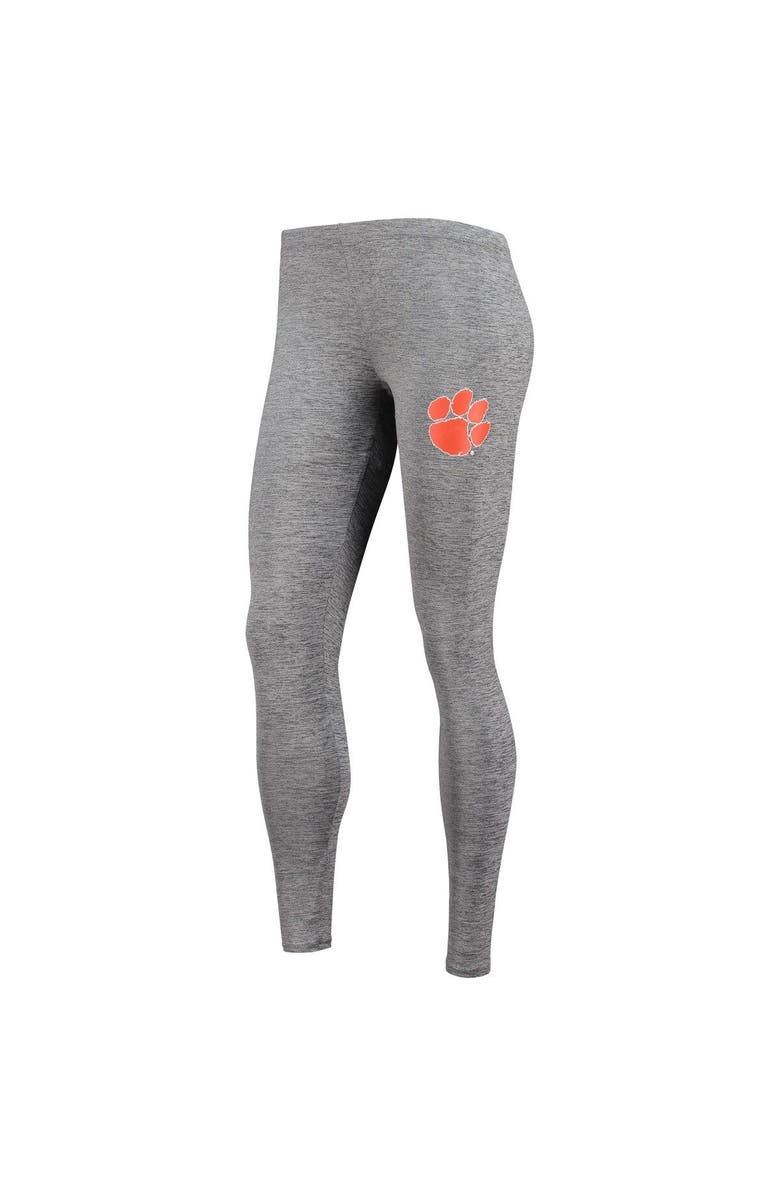 CONCEPTS SPORT Women's Concepts Sport Charcoal/White Clemson Tigers Tank Top & Leggings Sleep Set, Alternate, color, 