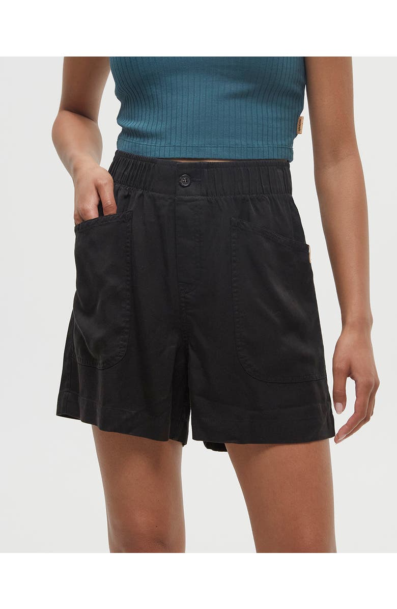 tentree Cascades Short, Alternate, color, Meteorite Black