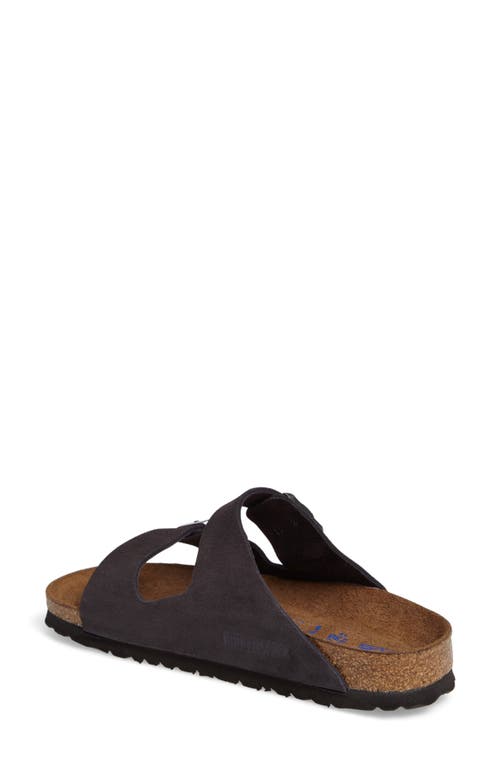 Shop Birkenstock Arizona Soft Footbed Slide Sandal In Pure Sage