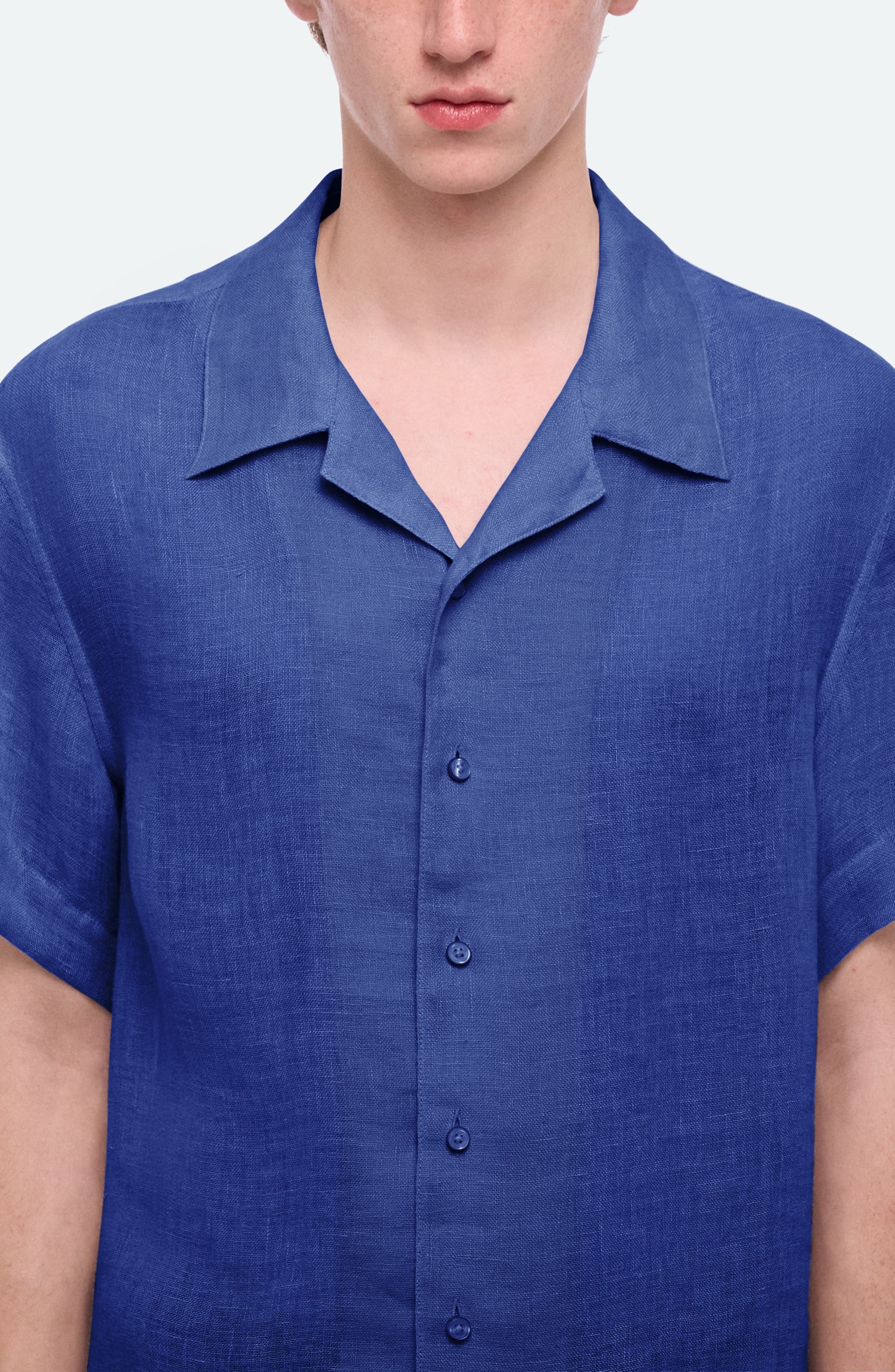 Relaxed Linen Camp Shirt - image 2