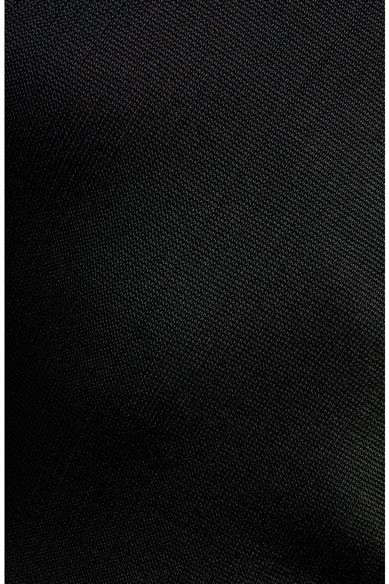 Open Back Double Knit Dress, Alternate, color, LB999 BLACK