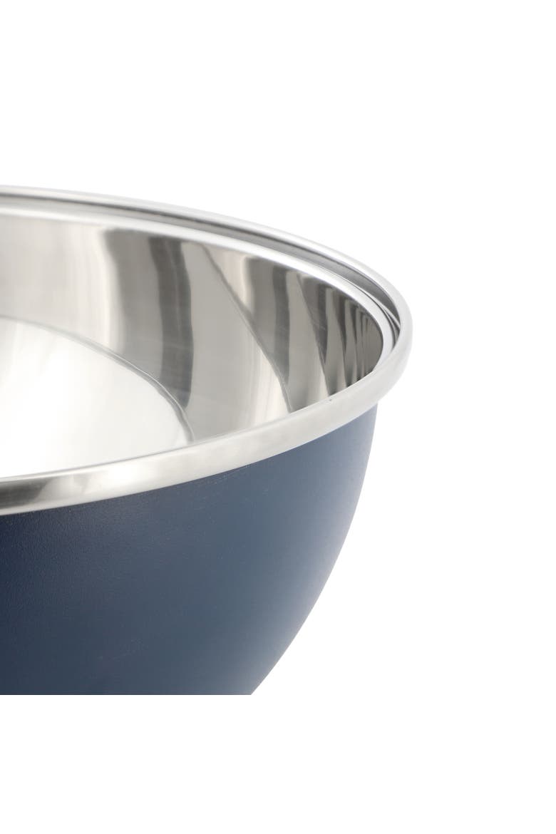 5 Quart Stainless Steel Mixing Bowl Nonslip Base, Alternate, color, Silver