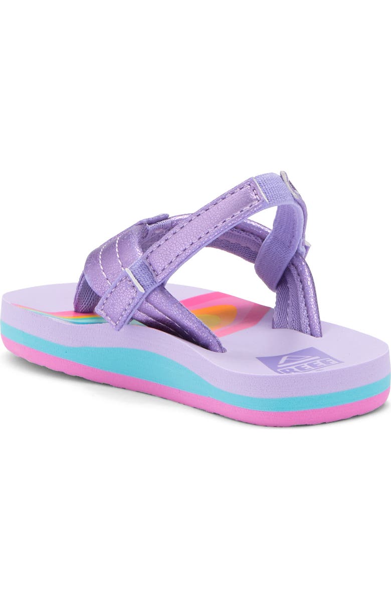 Reef Kids' Little Ahi Flip Flop, Alternate, color, Candyland