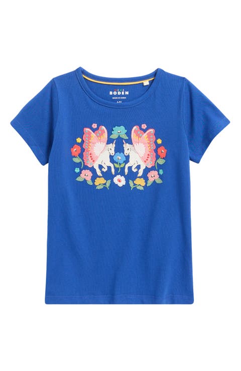 Kids' Short Sleeve Appliqué T-Shirt (Toddler, Little Kid & Big Kid)