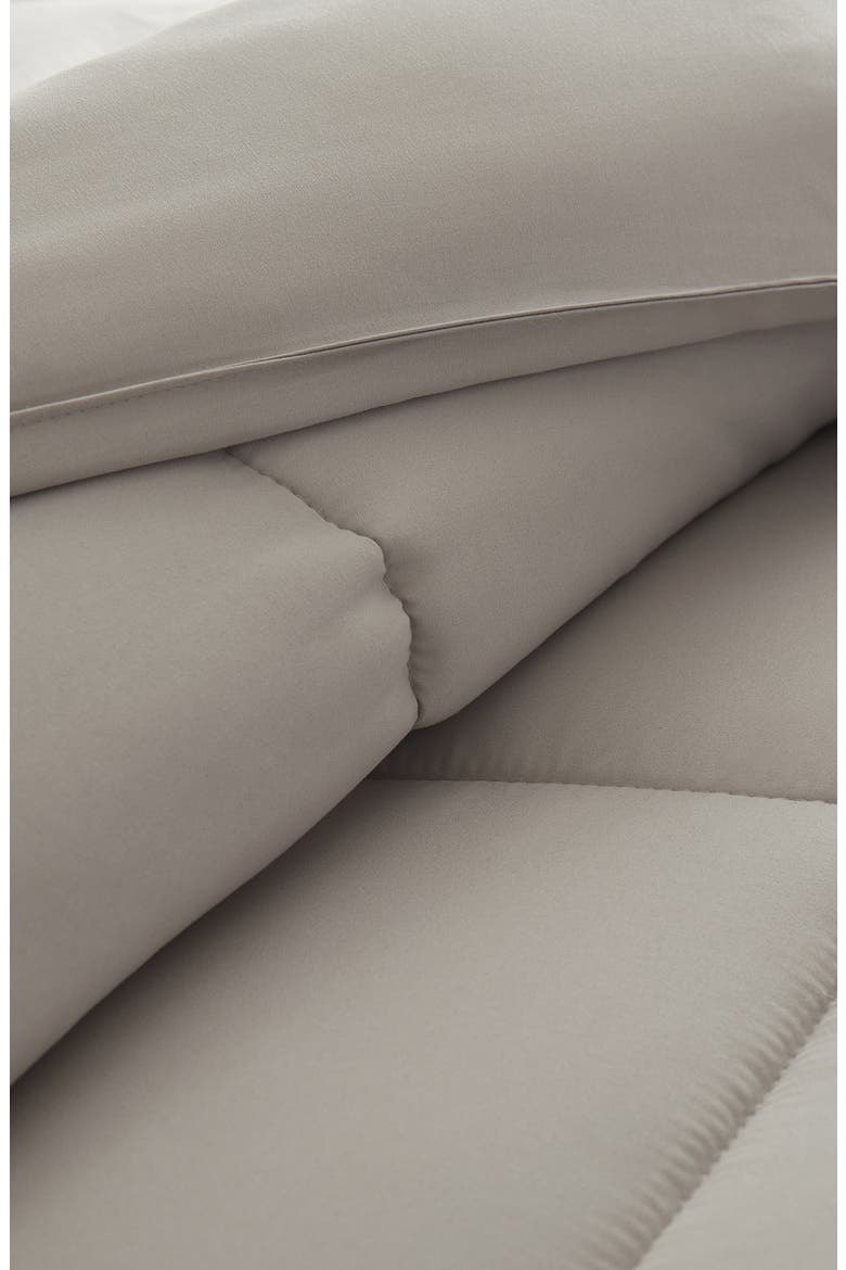 Perry Ellis Portfolio Down Alternative Comforter, Alternate, color, PUMICE STONE