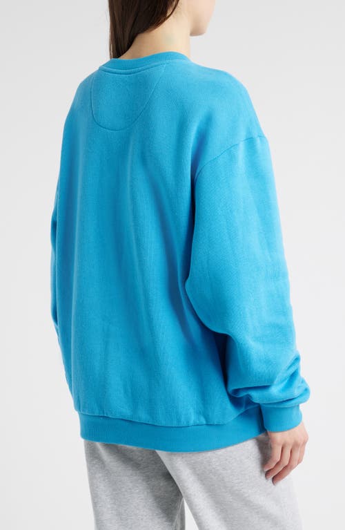 Boys Lie Razzle Dazzle Kara Crewneck Sweatshirt In Blue