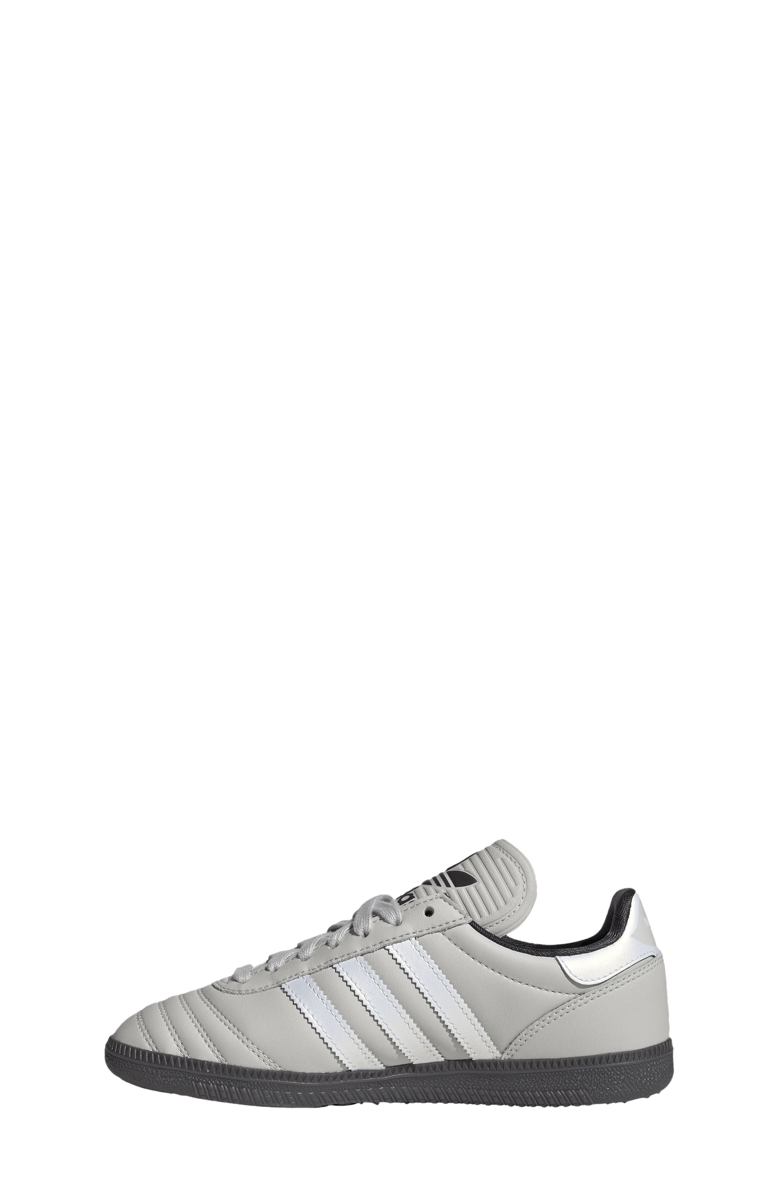 adidas Kids' Samba JP Sneaker, Alternate, color, Grey / Off White/ Black