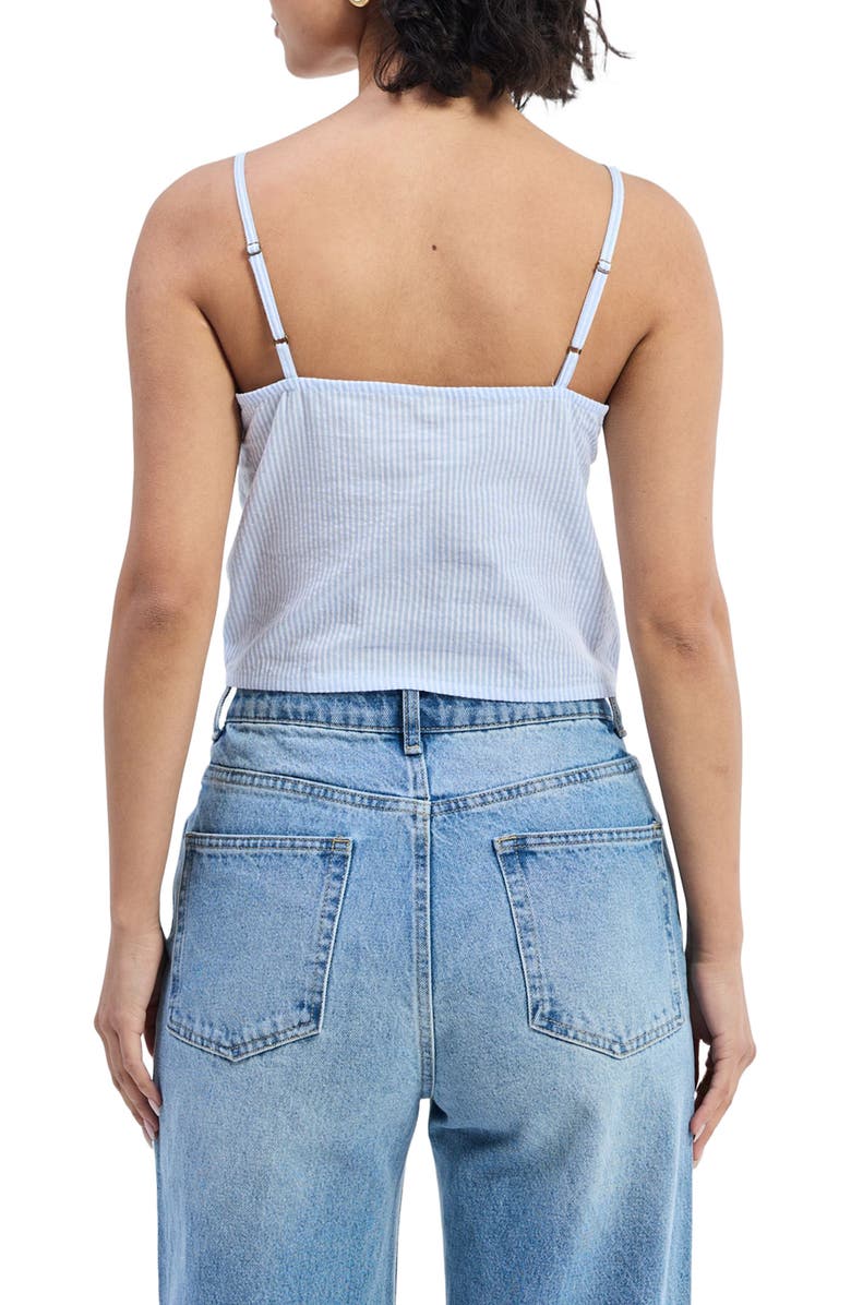 Reistor Pool Day Tan Lines Stripe Camisole, Alternate, color, Linear Rhythm