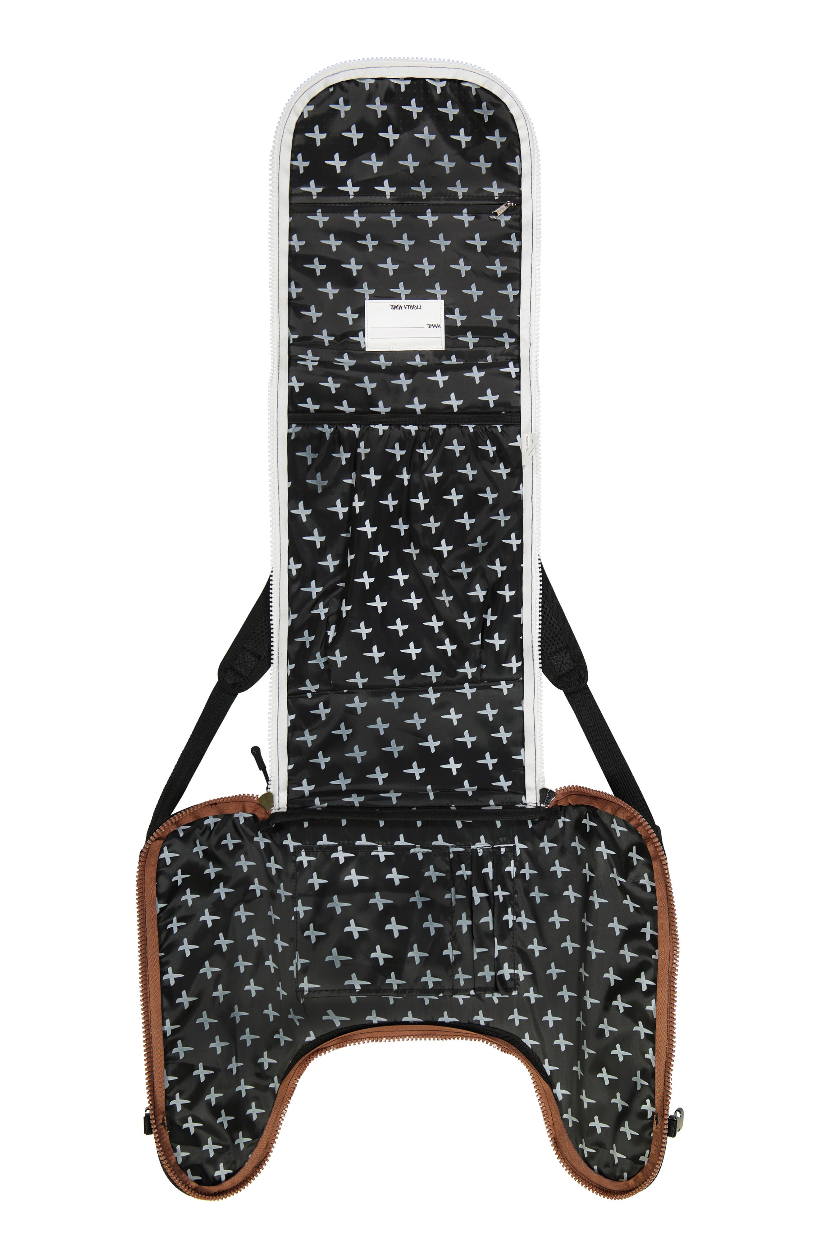 Light+Nine Electric Blue Student Water Resistant Backpack, Alternate, color, 