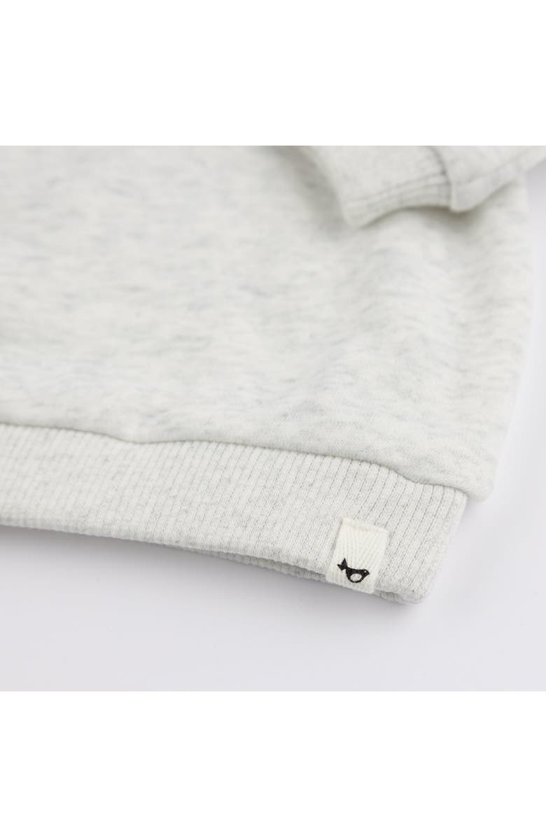 oh baby! "Dude" Denim Applique Brooklyn Boxy, Alternate, color, Heather Grey