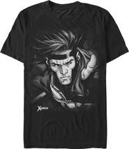 Marvel: X-Men '97 Men's Monochrome Gambit Short Sleeve T-Shirt