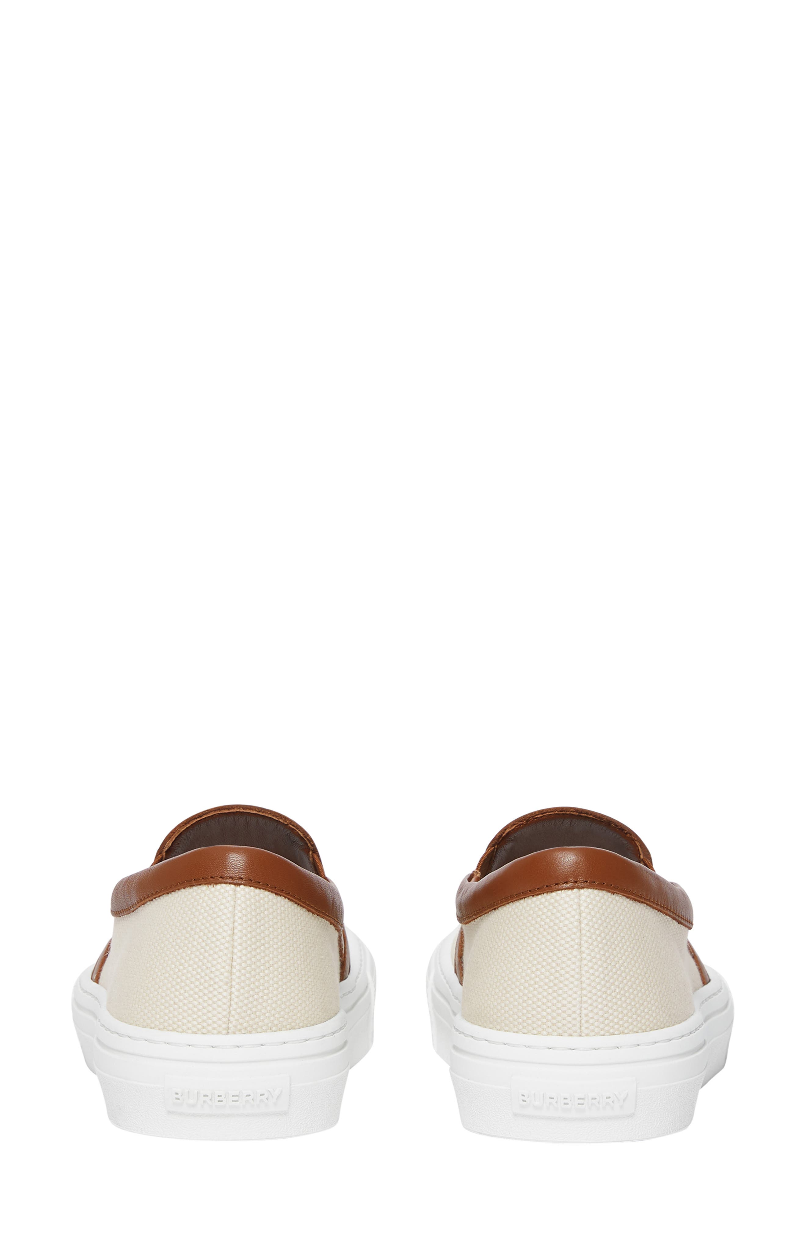 Burberry Delaware Slip-On Sneaker, Alternate, color, 