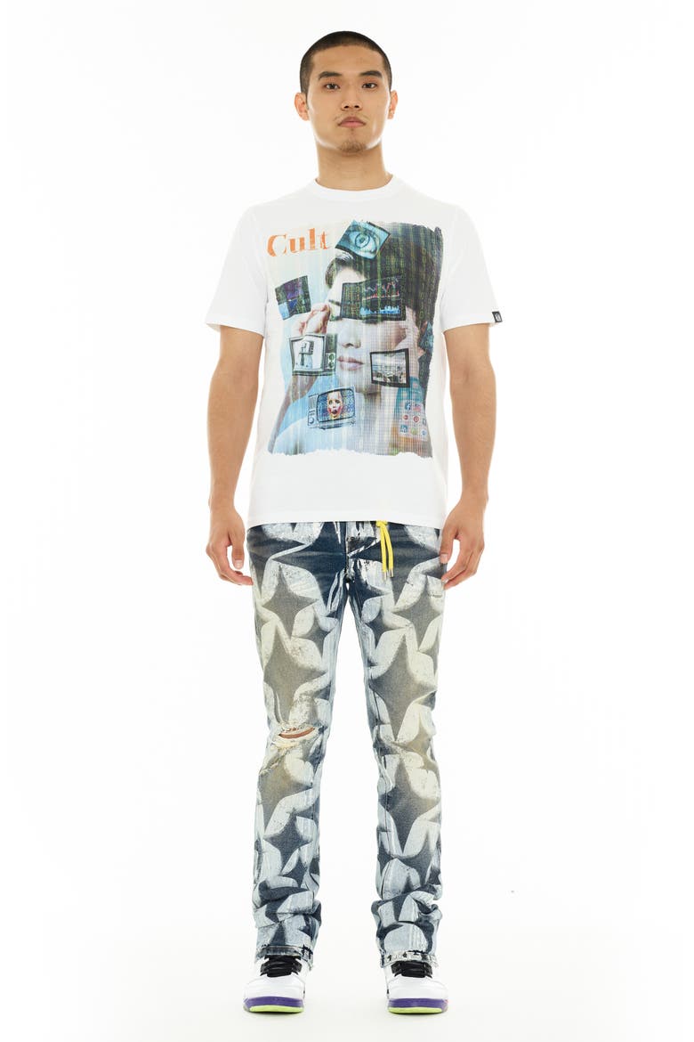 Cotton Graphic T-Shirt, Alternate, color, WHITE