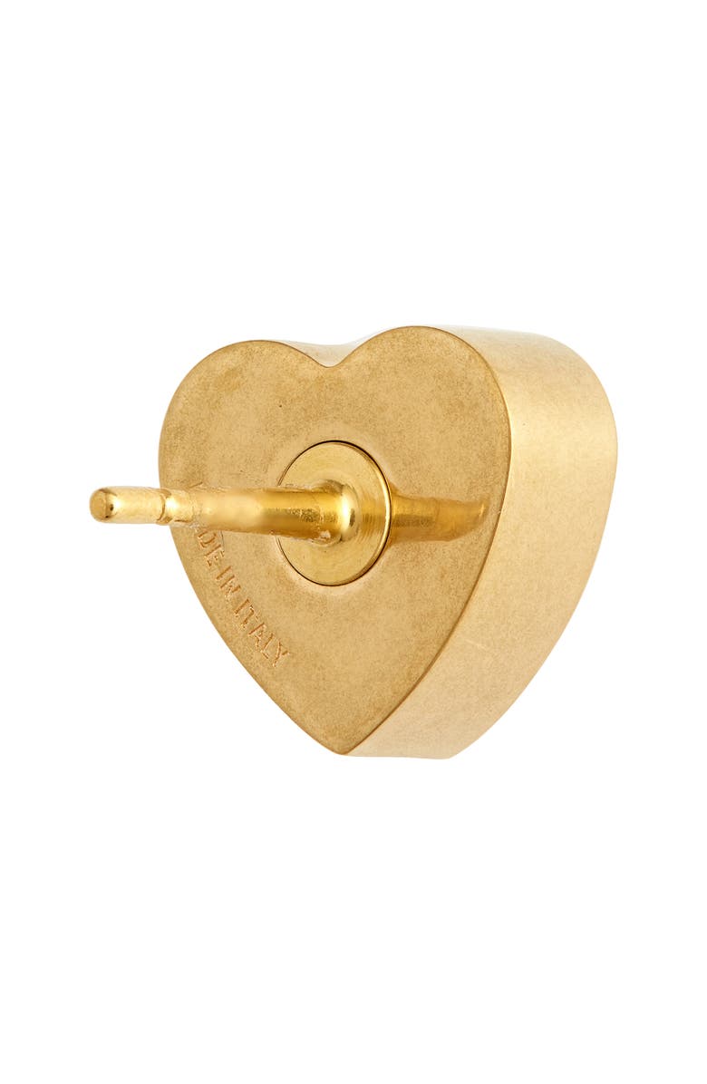 Balenciaga Heart Stud Earrings, Alternate, color, 