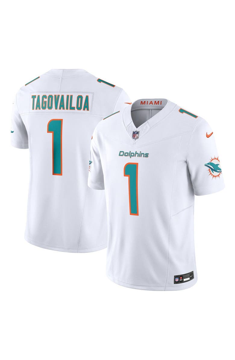 Nike Men's Nike Tua Tagovailoa White Miami Dolphins Vapor F.U.S.E. Limited Jersey, Main, color,