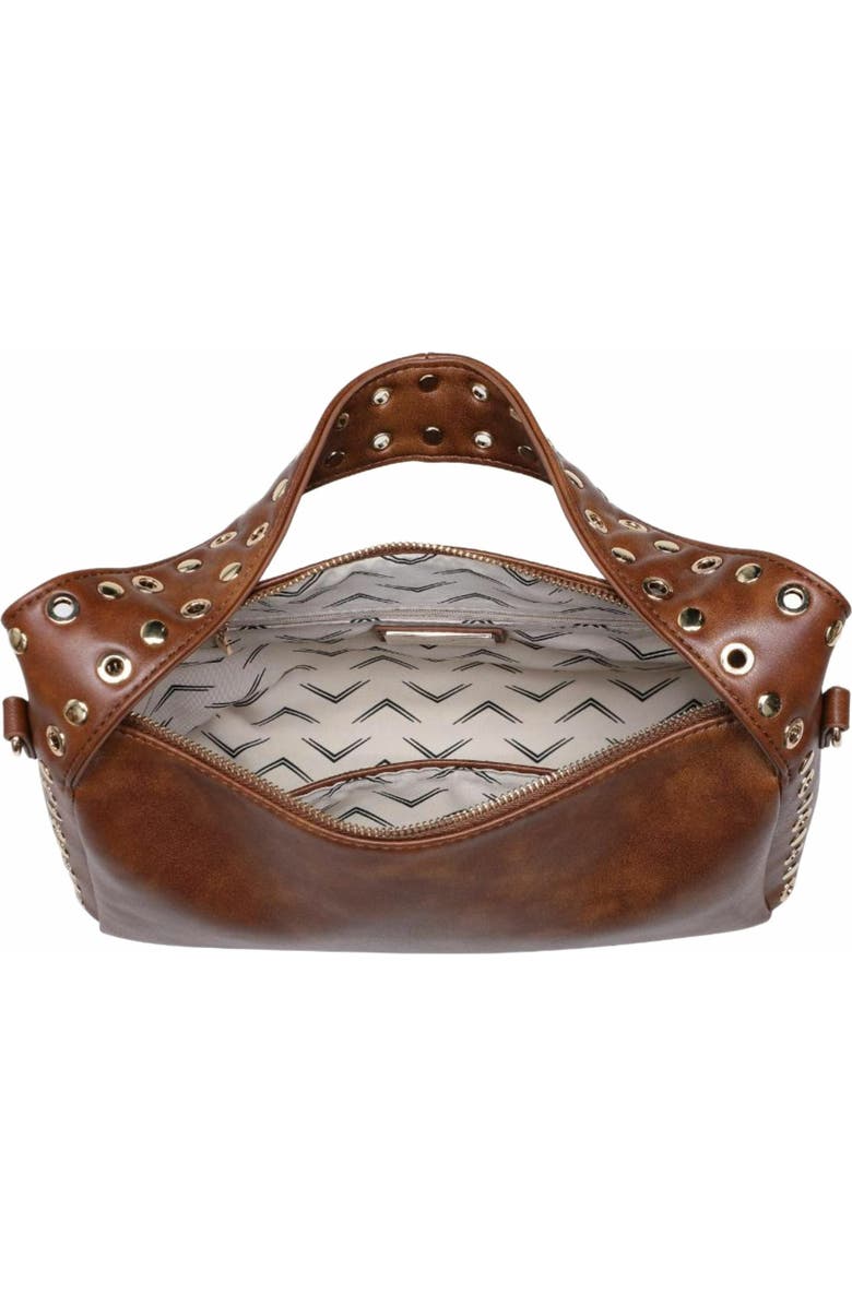 MODA LUXE Jane Clutch, Alternate, color, Cognac