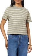 Scotch & Soda Boxy Yarn Dye Stripe T-Shirt