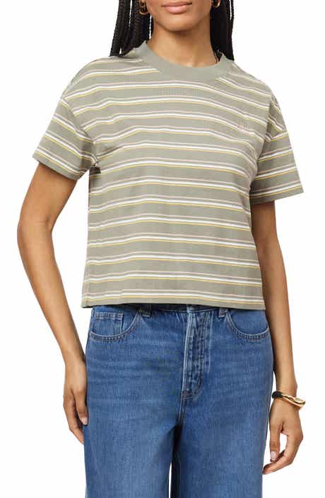 Scotch & Soda Boxy Yarn Dye Stripe T-Shirt