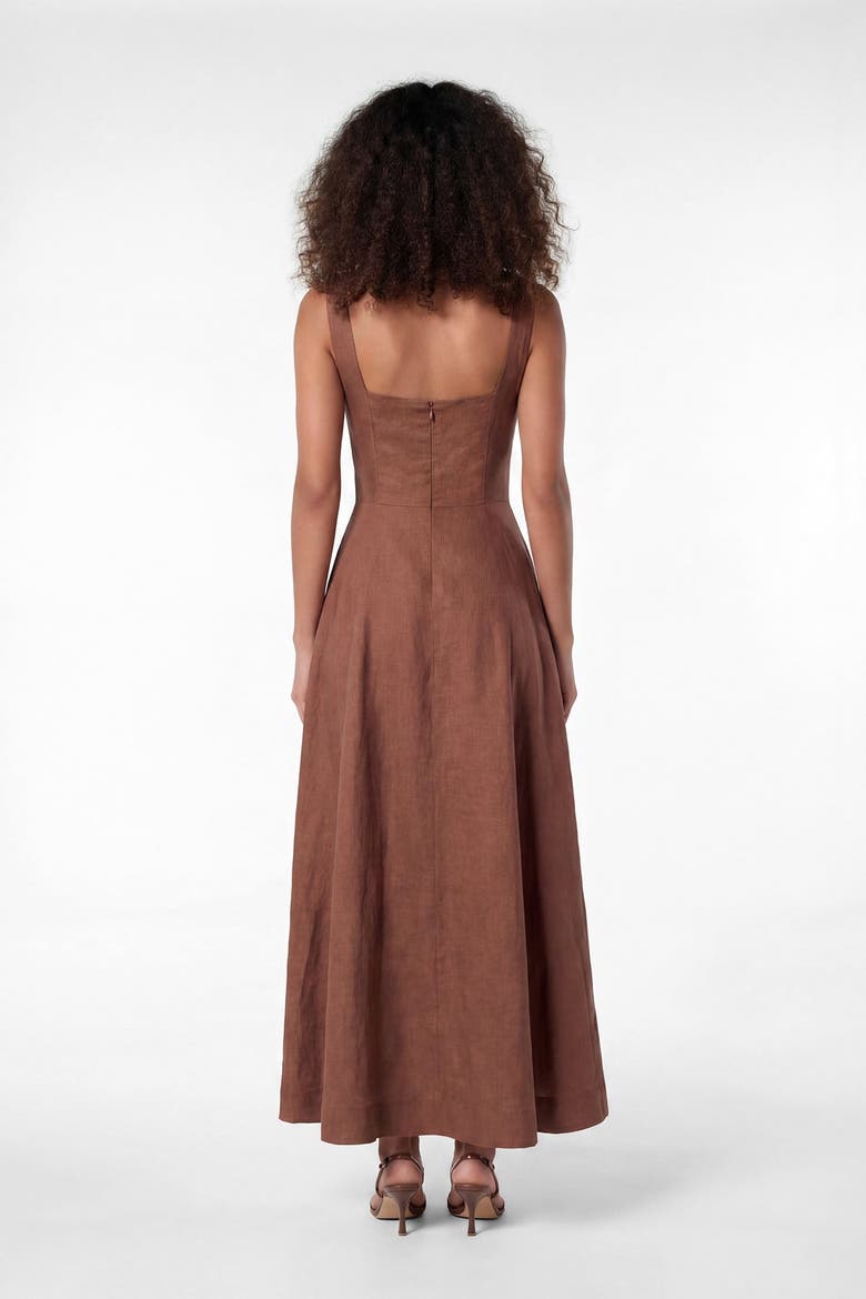 Anya Dress, Alternate, color, Mocha