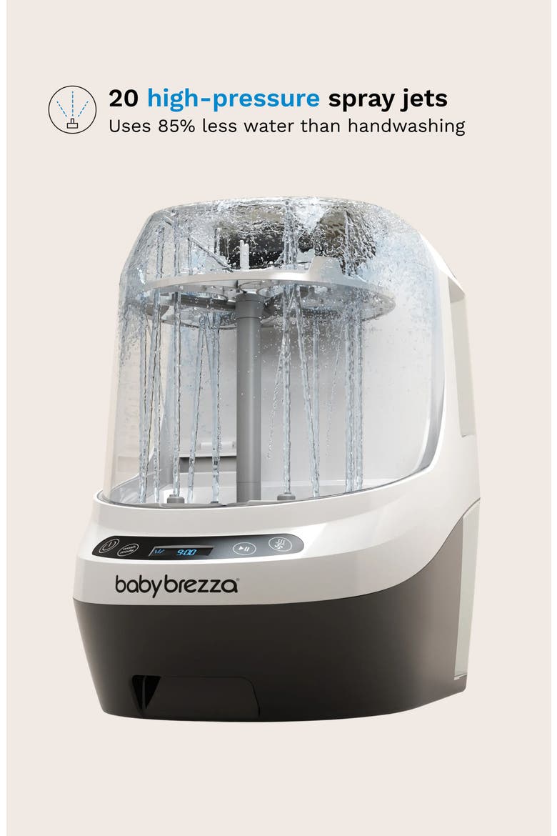 Bottle Washer Pro®, Alternate, color, WHITE/ BLACK