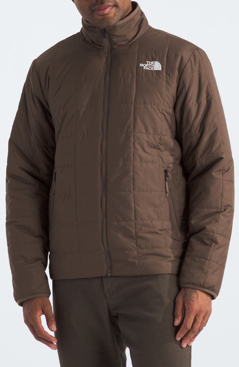 The North Face Junction Insulated Jacket, Main, color, Smokey Brown