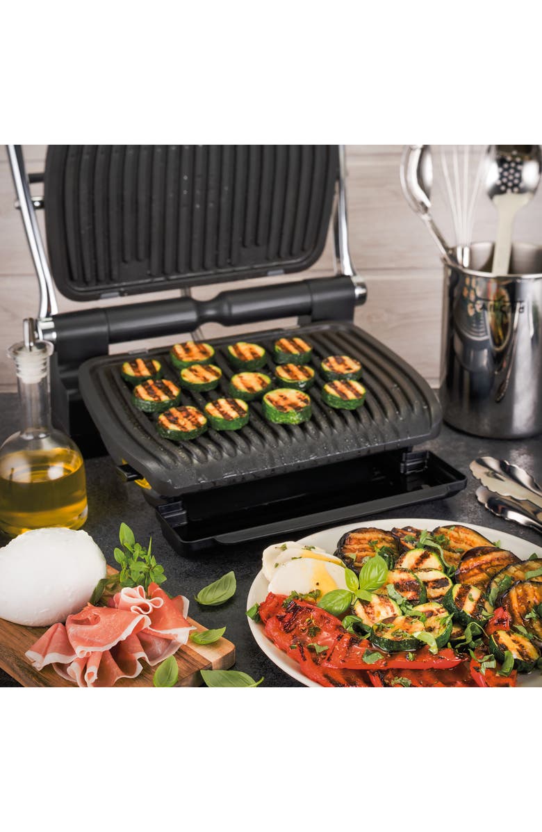 All-Clad Electric Grill XL with Autosense Technology, 5L, Alternate, color, Silver