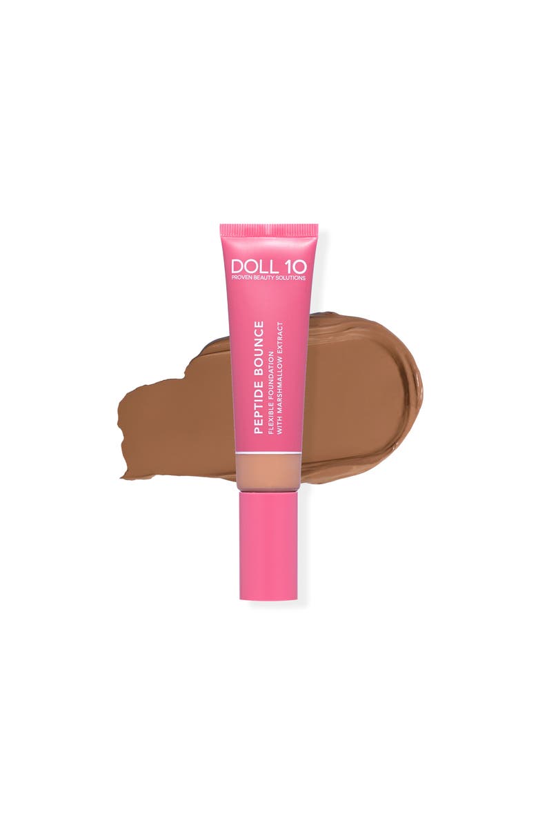 Doll 10 Beauty Peptide Bounce Flexible Foundation with Marshmallow, Main, color, Deep