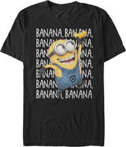 Despicable Me Men's Despicable Me Minions Repeat Graphic T-Shirt