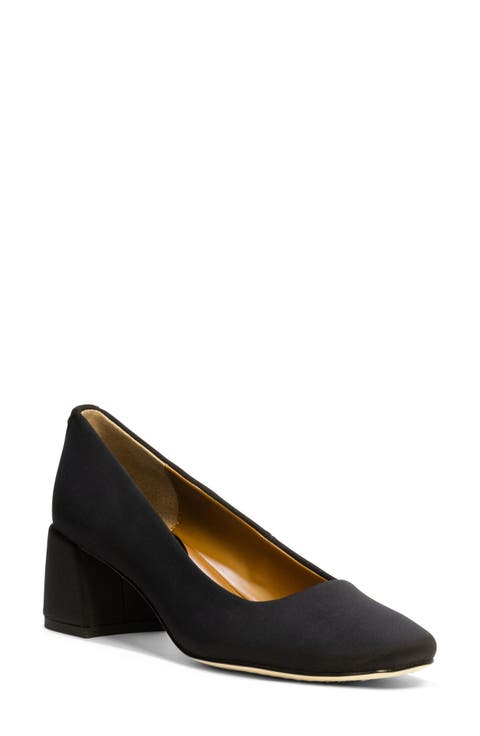 Square Toe Pump