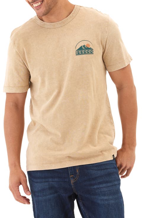 Shoreline Washed Cotton Graphic T-Shirt