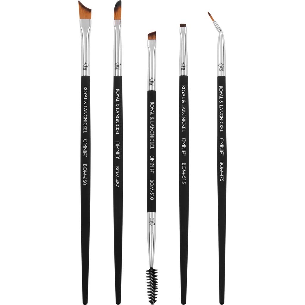OMNIA Brush Pro Line and Define Makeup Brush Set in Black  product