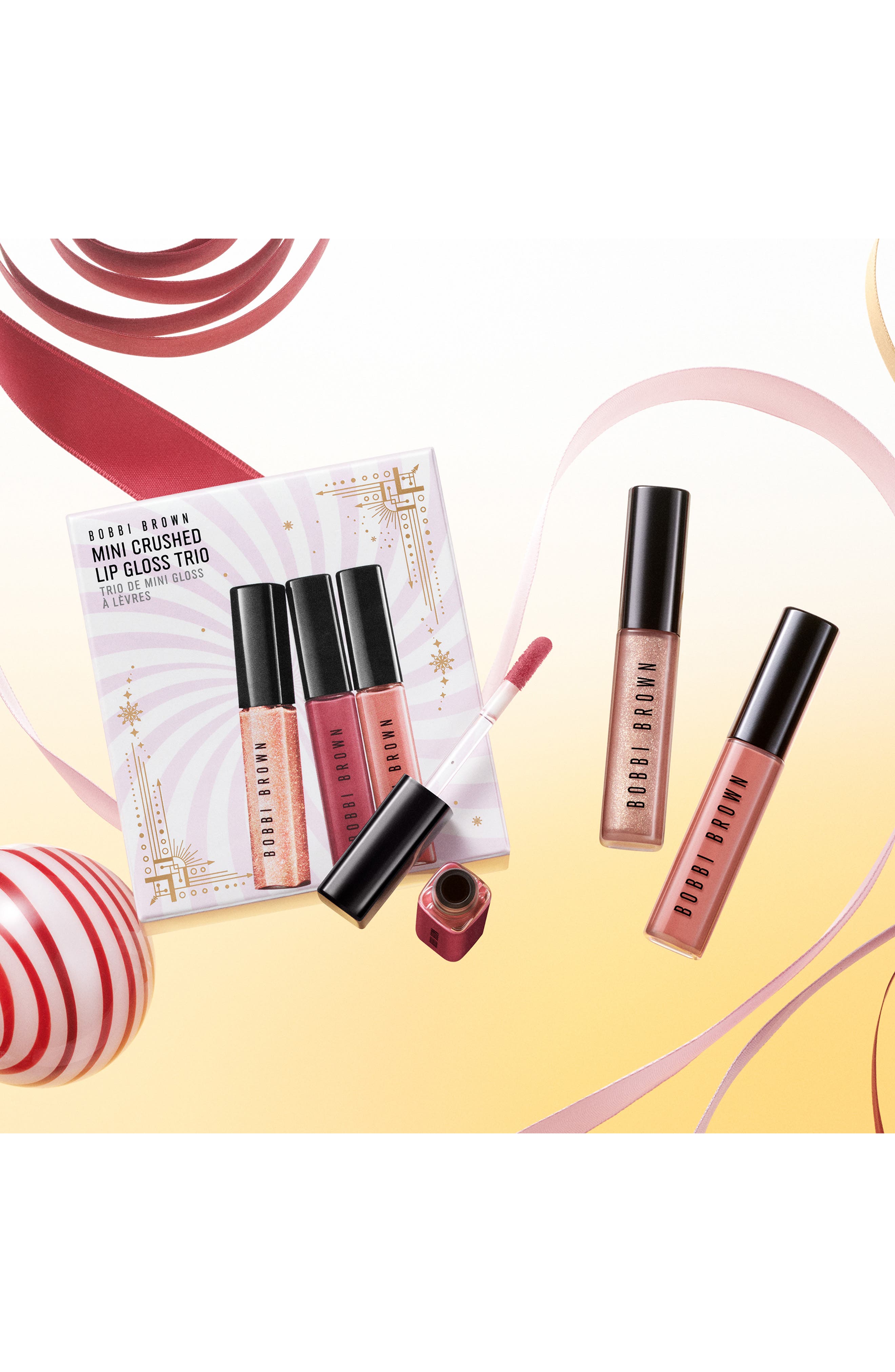 Mini Crushed Lip Gloss Trio Set (Limited Edition) $66 Value (Women