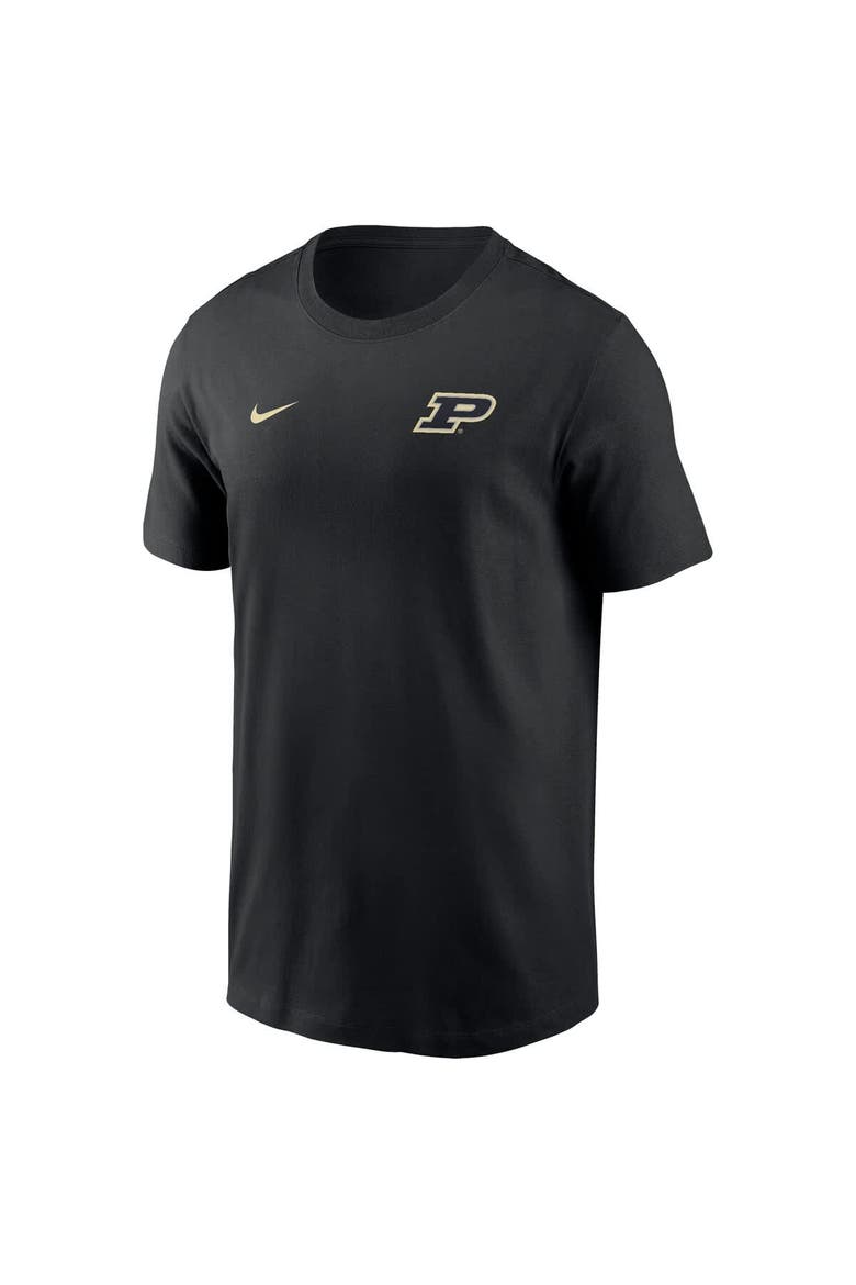 Men's Nike Black Purdue Boilermakers 2025 Sideline Legend Performance T-Shirt, Alternate, color, Black