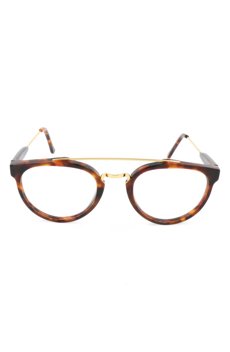 SUPER by RETROSUPERFUTURE<sup>®</sup> 54mm Round Optical Glasses, Main, color, Tortoise