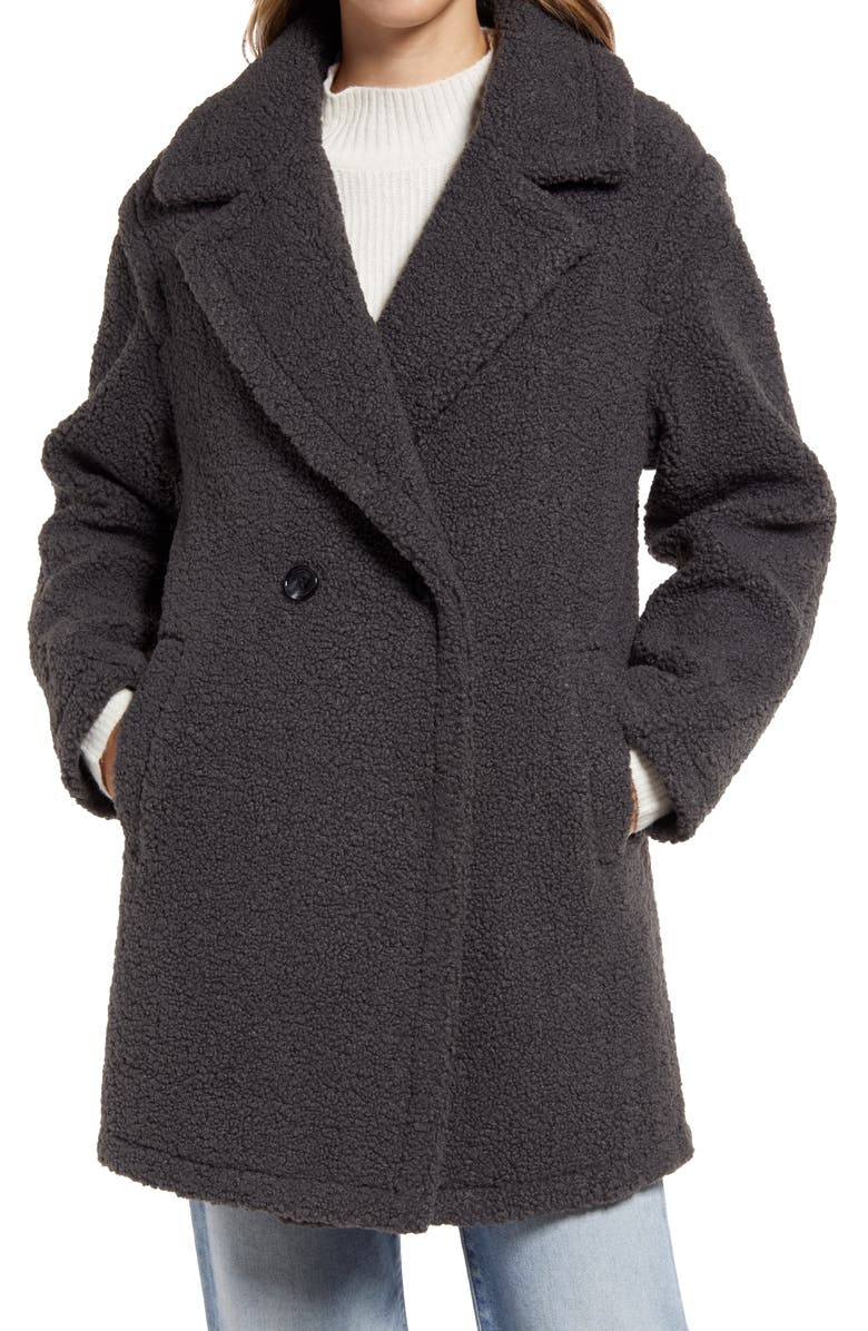 Sam Edelman Faux Shearling Teddy Jacket, Alternate, color,