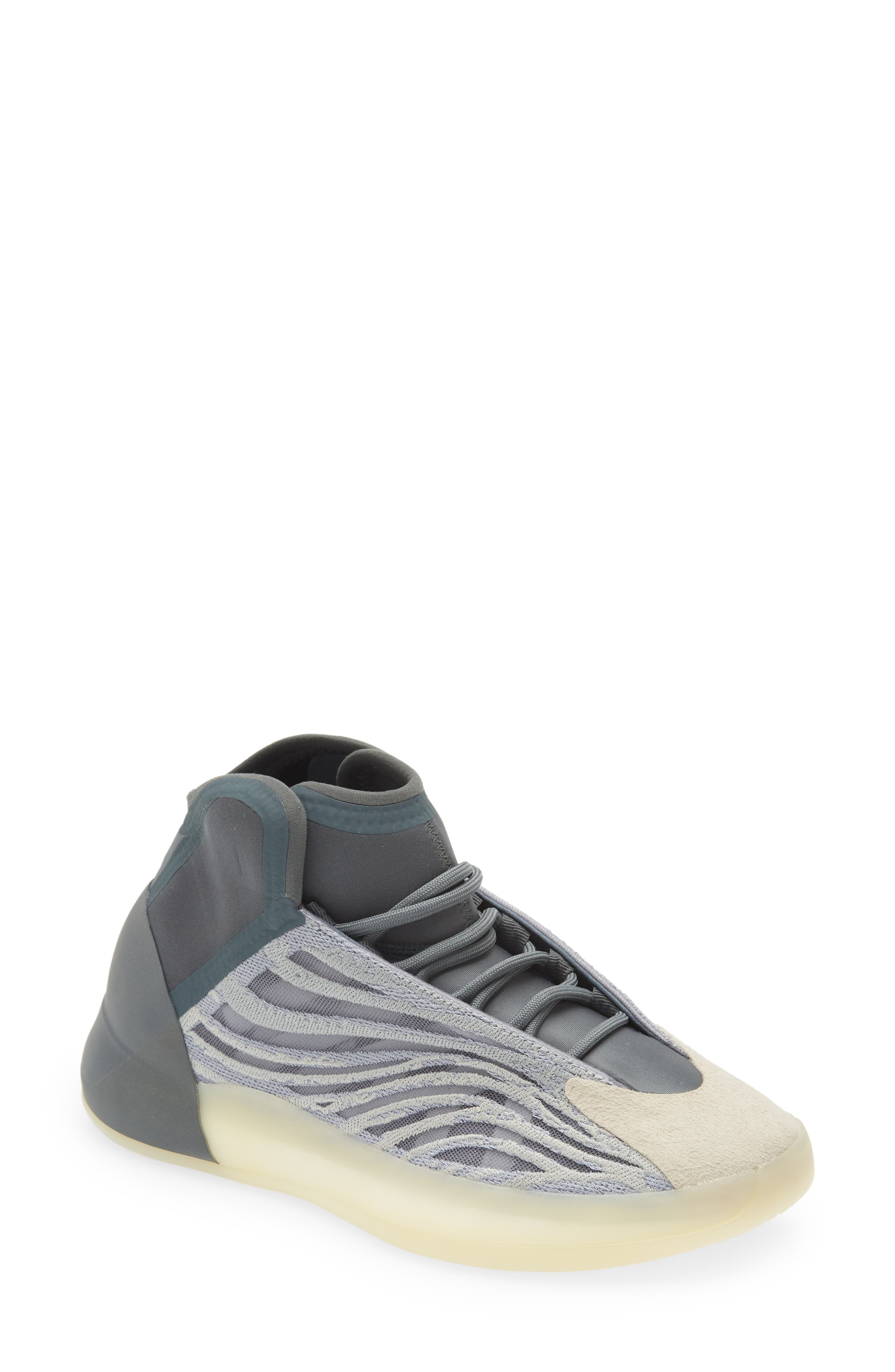 adidas Yeezy Quantum 'Mono Carbon' Sneaker, Main, color, 