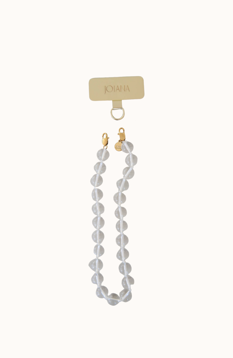 Joiana Jewelry Everywhere Phone Strap, Main, color, Crystal