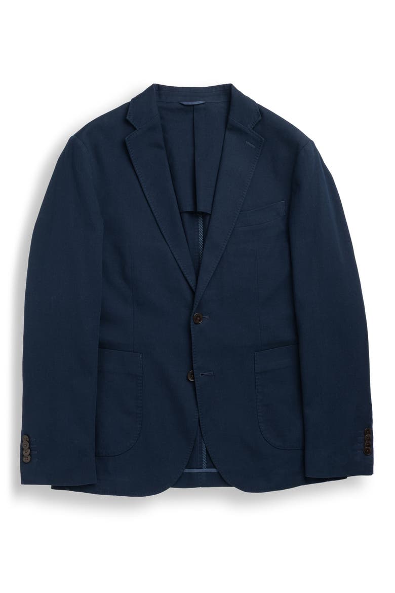 Airtex Brushed Softie Sport Coat, Alternate, color, NAVY