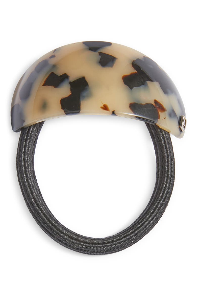 Covered Ponytail Holder, Main, color, ALBINOS
