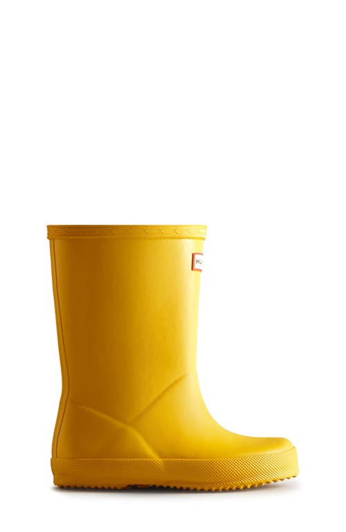 Hunter Yellow Waterproof Boots
