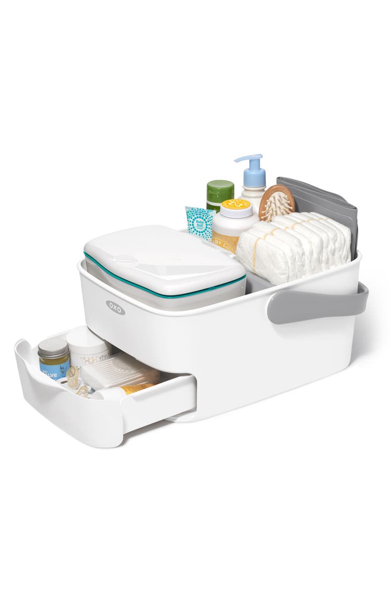 OXO Tot Diaper Caddy & Changing Mat, Alternate, color, 