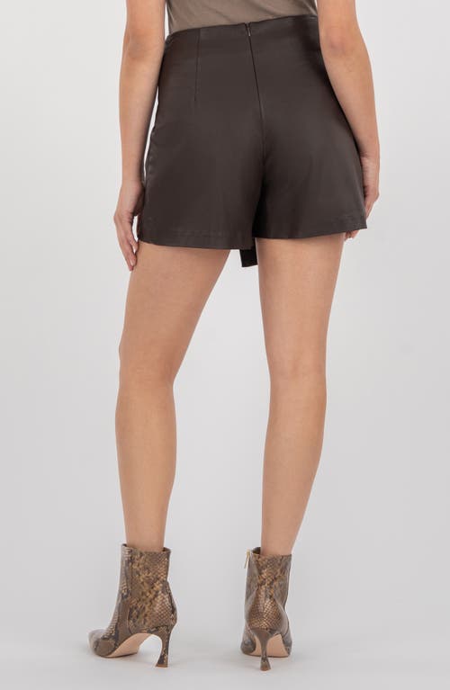 Kut From The Kloth Carlie Wrap Skort In Black