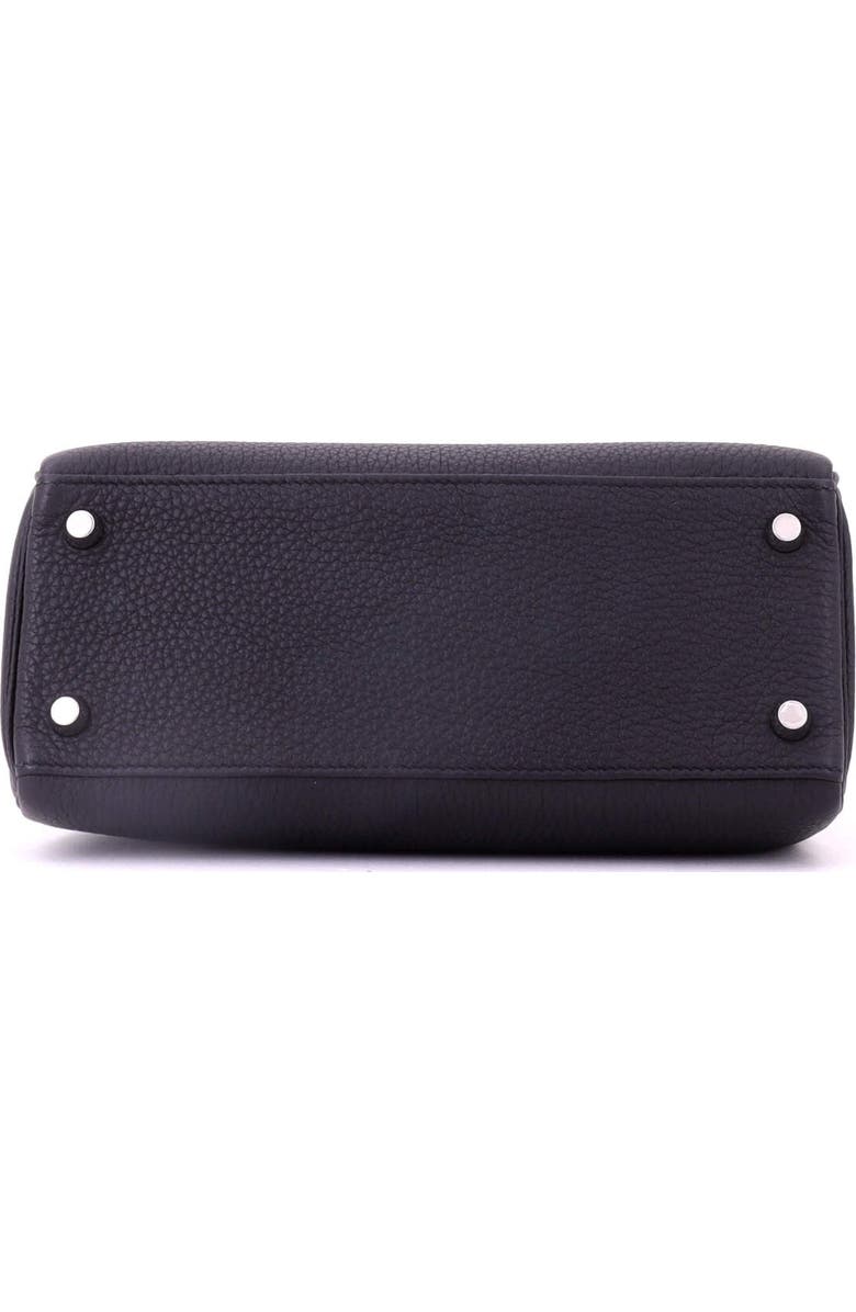 81034712 Kelly Handbag Black Togo with Palladium Hardware 25, Alternate, color,