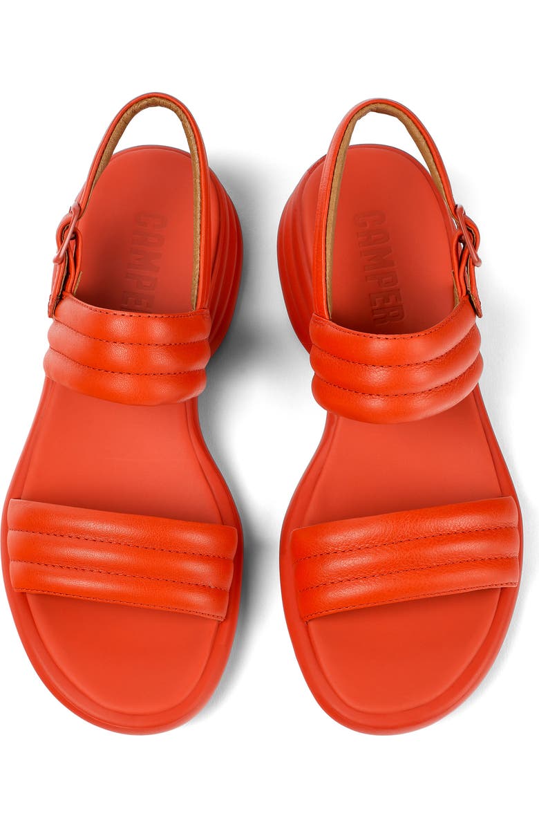 Camper Spiro Slingback Sandal, Alternate, color, Bright Red
