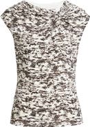 Nordstrom Twist Front Cap Sleeve Top